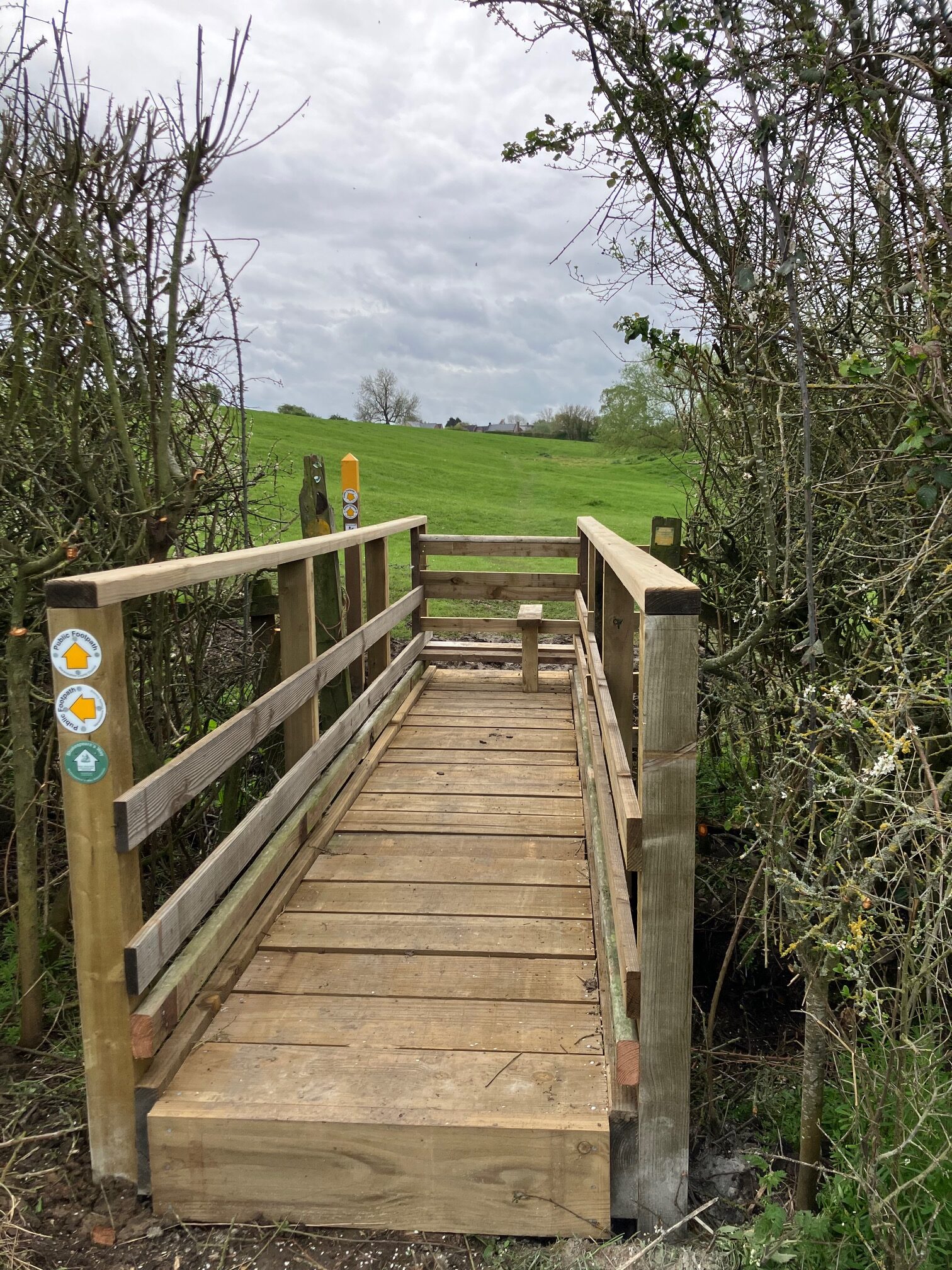 A new footbridge for Shipston