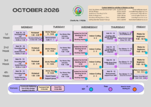 SHWP October activities programme