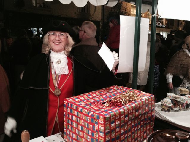 The Town Crier posts her wishes for Shipston